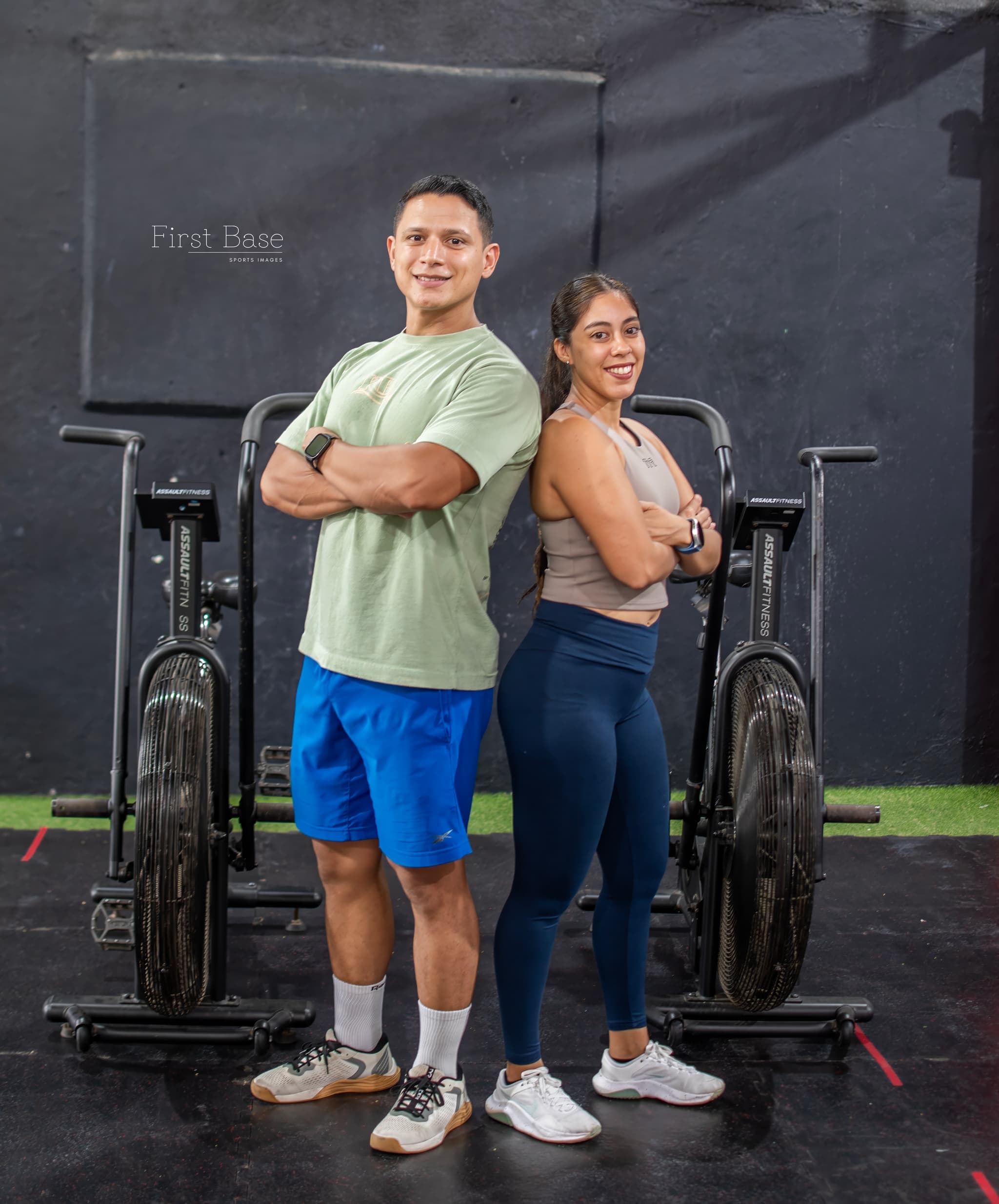 Fotografía deportiva en gimnasio