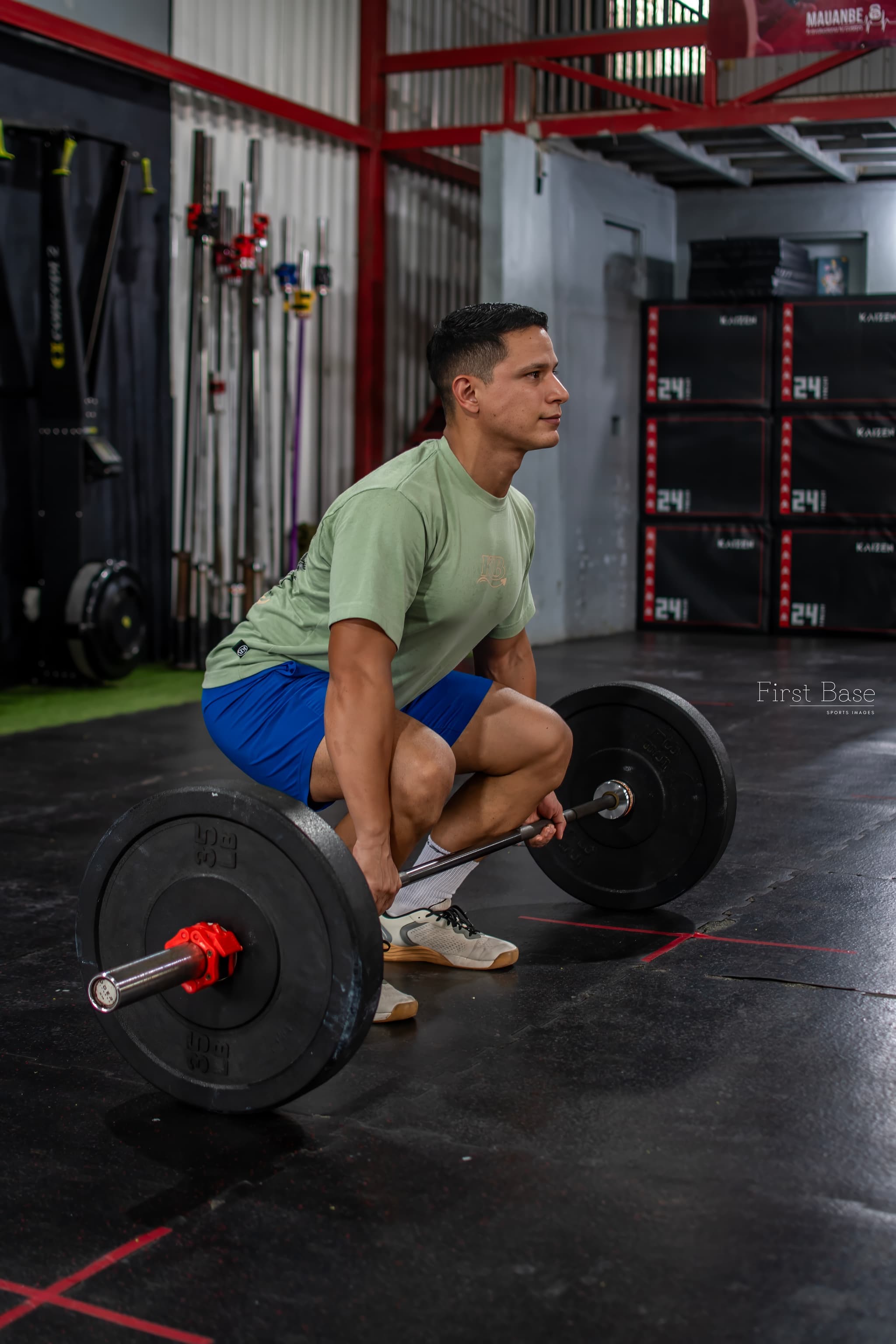 Sesión de entrenamiento deportivo