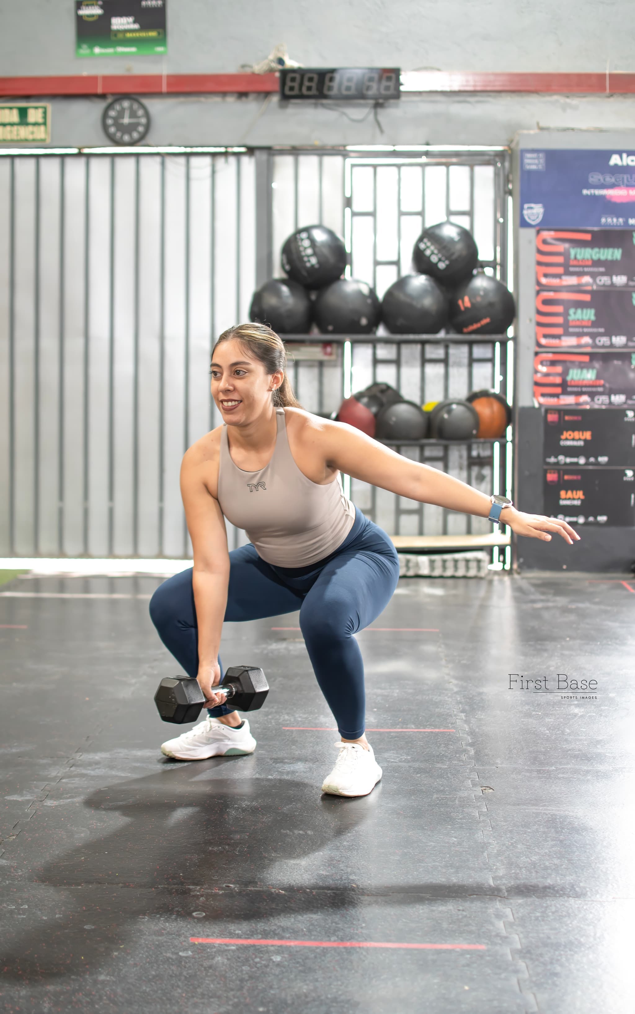 Sesión de entrenamiento deportivo