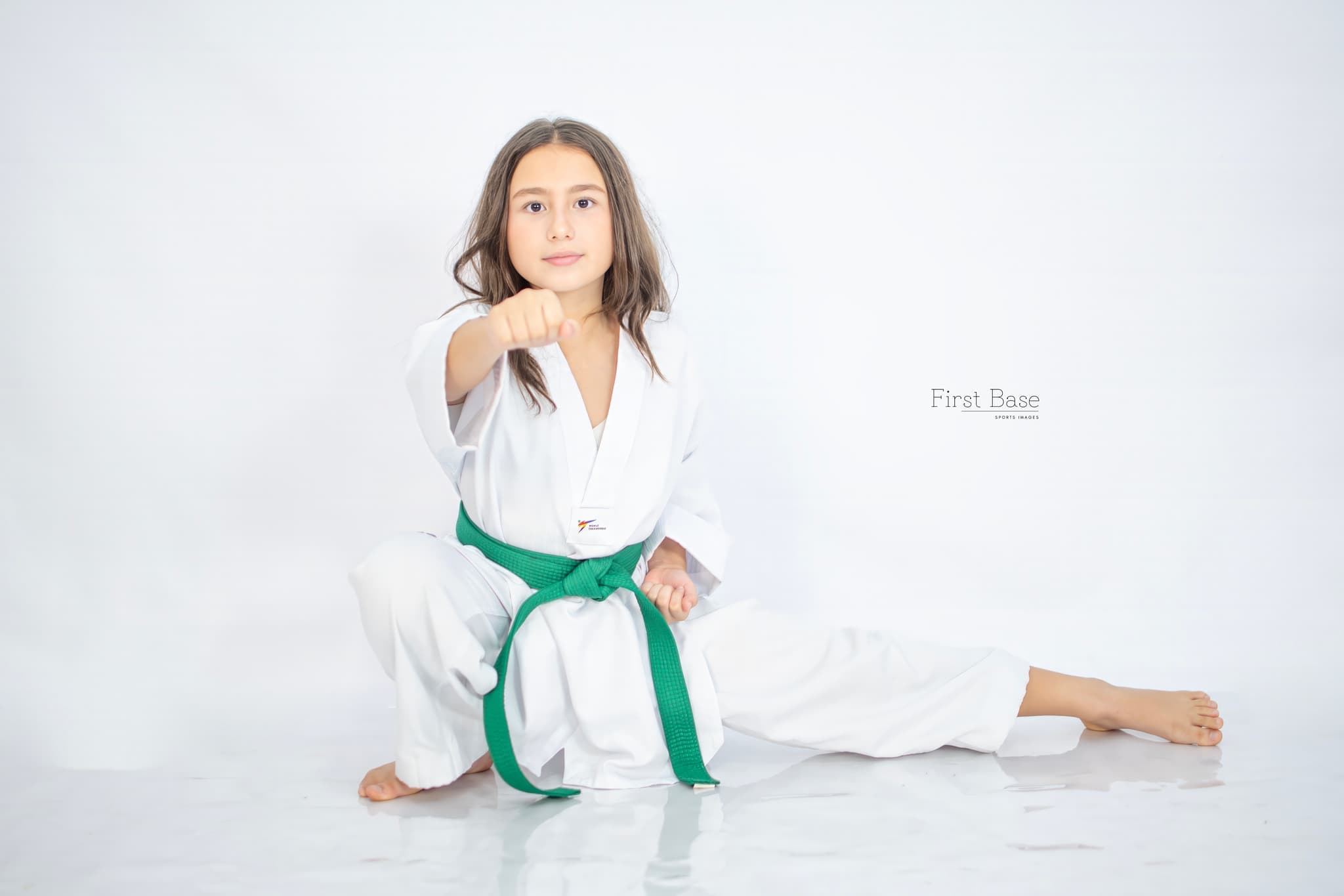 Retrato deportivo de artes marciales