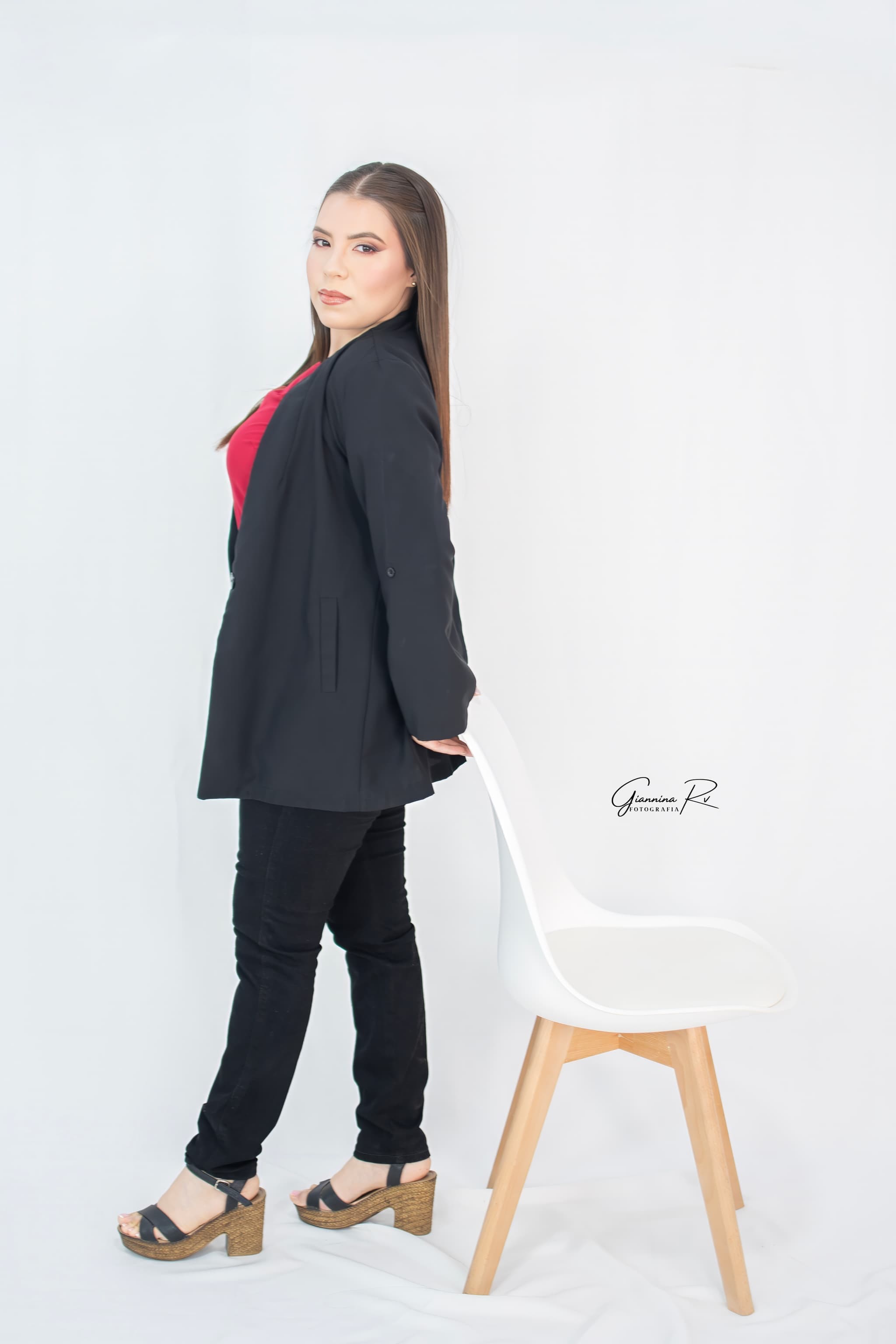 Retrato profesional en estudio